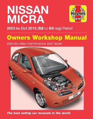 Nissan Micra (03 - Oct 10) Haynes Repair Manual