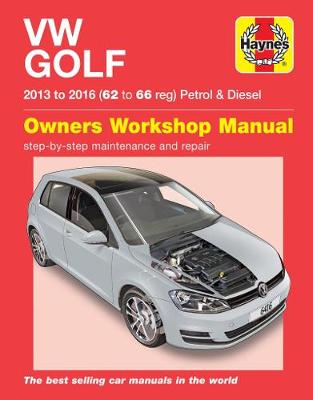 VW Golf petrol & diesel ('13-'16) 62 to 66