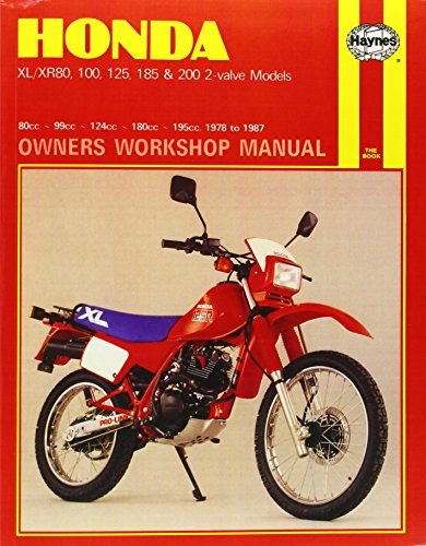Honda XL/XR 80, 100, 125, 185 & 200 2-Valve Models (78 - 87)