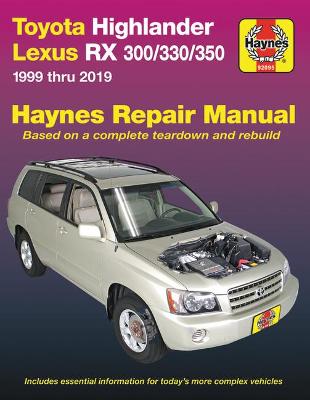 Toyota HighLander (2001-2019) & Lexus RX 300/330/350 (1999-2019) (USA)