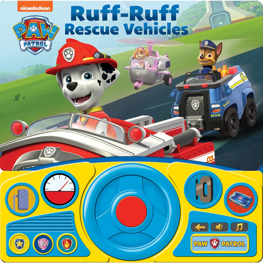 Paw Patrol Ruff Ruff Rescue Vehicles Steering Wheel
