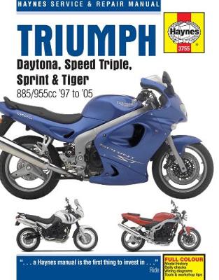 Triumph Daytona, Speed Triple, Sprint & Tiger 885/955cc (97 - 05)