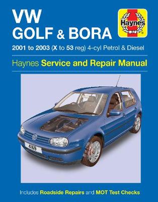 VW Golf & Bora 4-cyl Petrol & Diesel (01 - 03) Haynes Repair Manual