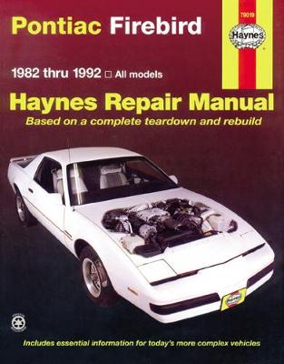 Pontiac Firebird (1982-1992) Haynes Repair Manual (USA)