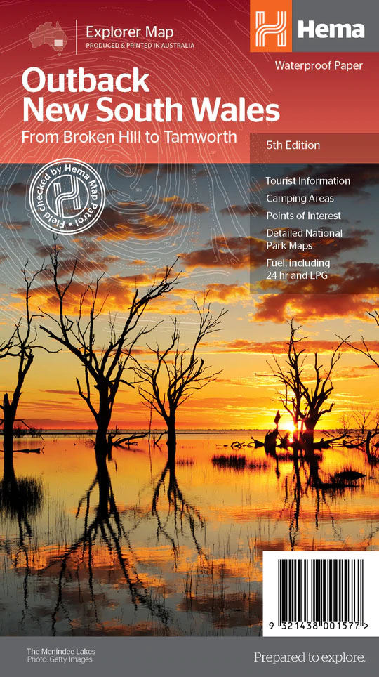 Outback New South Wales Map