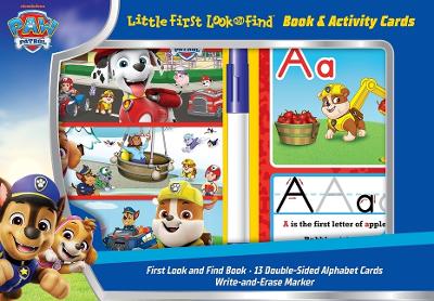 Little First Look and Find and Activity Cards Box Set Nickelodeon PAW Patrol